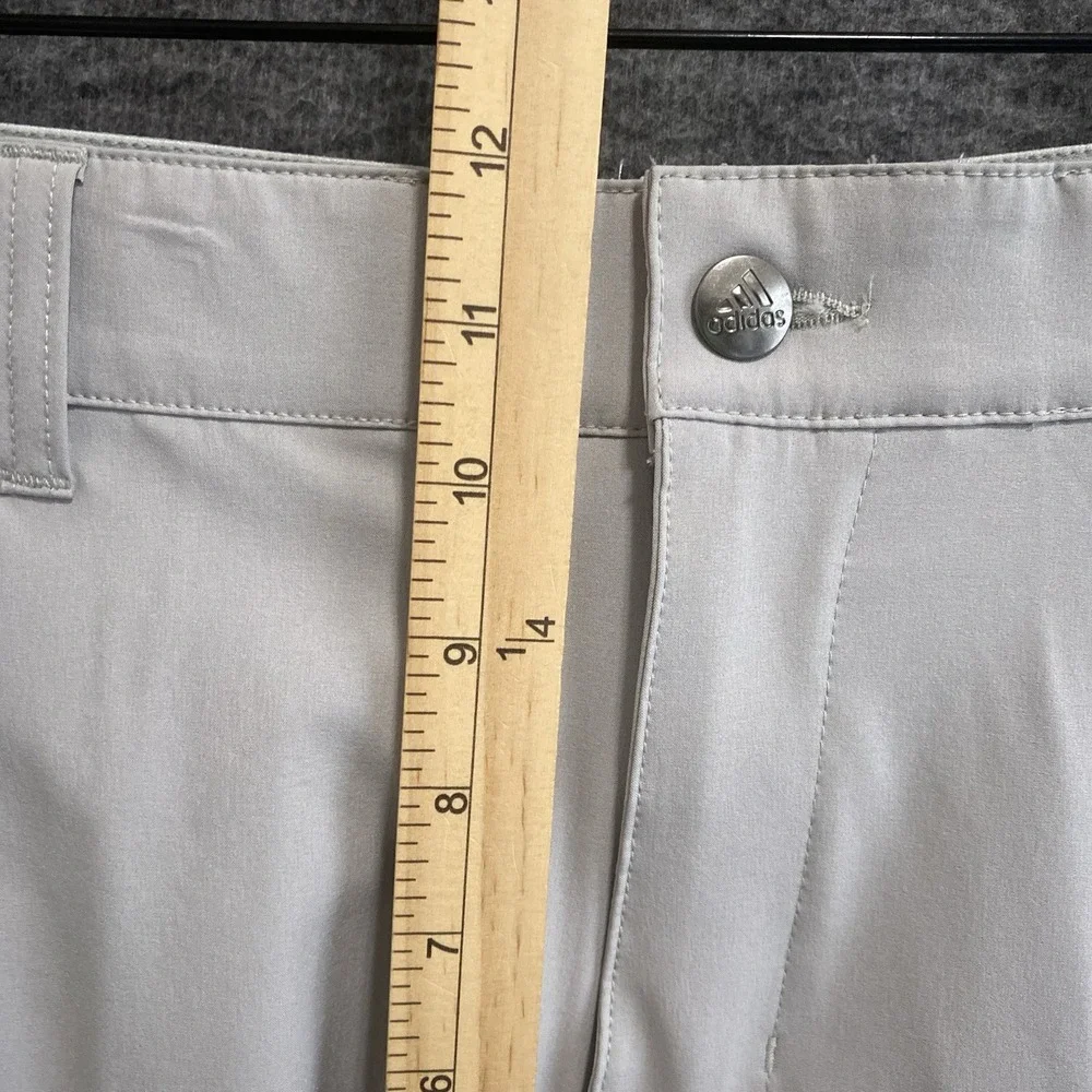NWT Adidas Ultimate 365 Golf Shorts Men 38 Gray Performance Stretch Classic 8.5